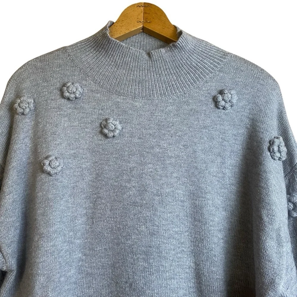 Chérie Colette Gray Sweater XL EUC